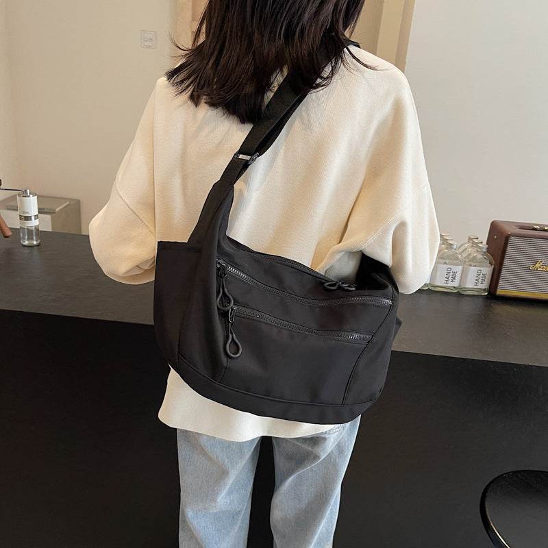 Women’s Lightweight Dumpling Shoulder Bag – Trendy Crossbody Purse - grabzbags.com