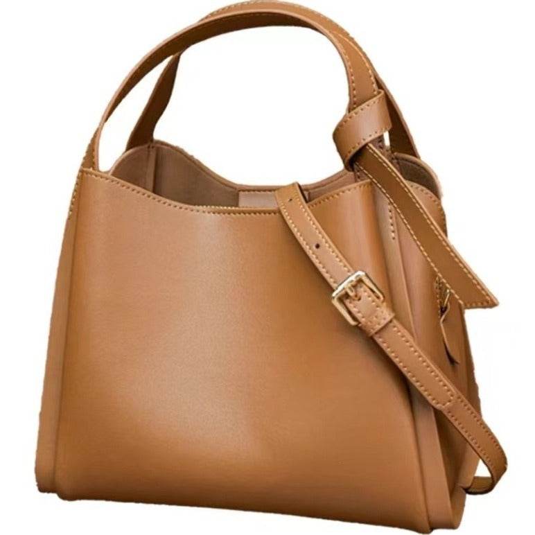 Women’s Soft Cowhide Crossbody Bag – All-Match Portable Commuter Purse - grabzbags.com
