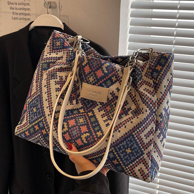 All-Match One-Shoulder Tote Bag – Stylish & Practical for School and Everyday Use - grabzbags.com