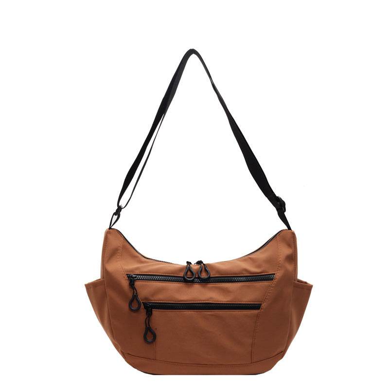 Women’s Lightweight Dumpling Shoulder Bag – Trendy Crossbody Purse - grabzbags.com
