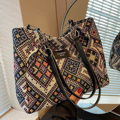 All-Match One-Shoulder Tote Bag – Stylish & Practical for School and Everyday Use - grabzbags.com