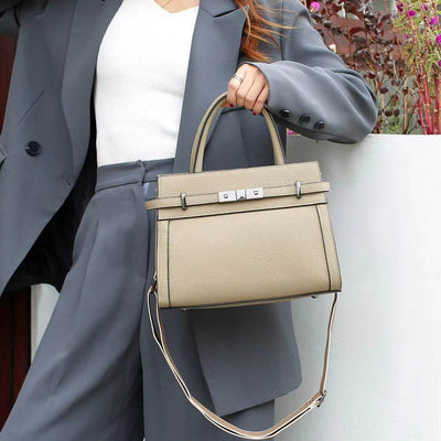Premium Genuine Leather Small Square Shoulder Bag – All-Match Women’s Crossbody - grabzbags.com