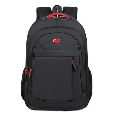 College Student Laptop Backpack – Simple Business Style Schoolbag with Multi-Layer Storage - grabzbags.com
