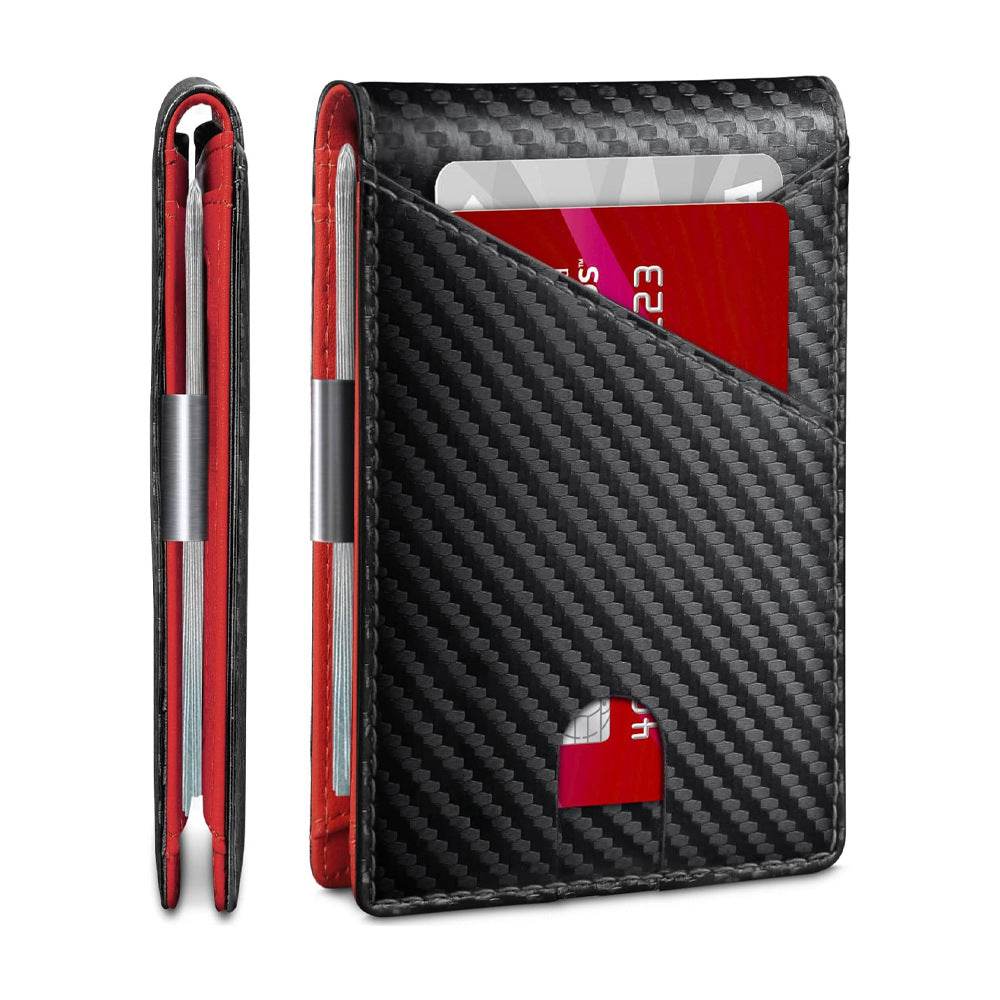 Men’s Anti-Theft Card Holder – Inner & Outer Leather RFID-Blocking Wallet - grabzbags.com