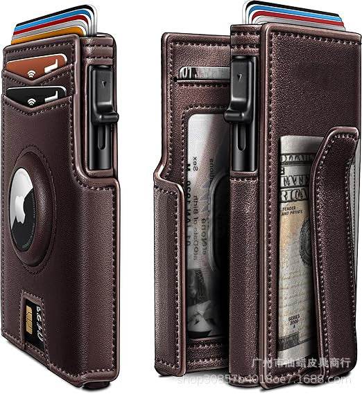 Portable Aluminum Card Holder Box – Versatile Large-Capacity RFID Metal Organizer - grabzbags.com