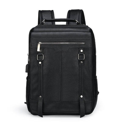 Men’s Casual School Backpack – Simple Student Bag for High School & Junior High - grabzbags.com