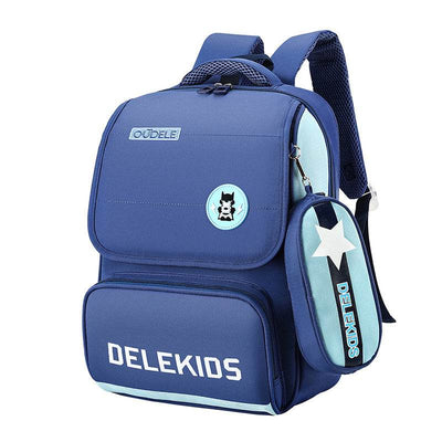 Oxford Cloth Large Capacity Backpack – Spine Protection & Burden Reduction Design - grabzbags.com