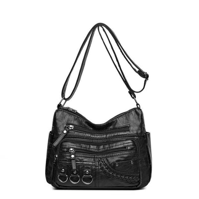Women’s Fashion Casual Soft Leather Bag – Stylish & Comfortable Everyday Handbag - grabzbags.com