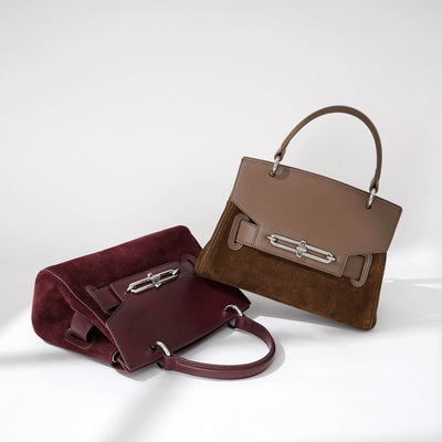 Women’s Fashion Genuine Leather Handbag – Elegant Everyday Shoulder Bag - grabzbags.com