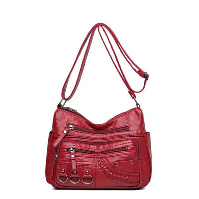 Women’s Fashion Casual Soft Leather Bag – Stylish & Comfortable Everyday Handbag - grabzbags.com