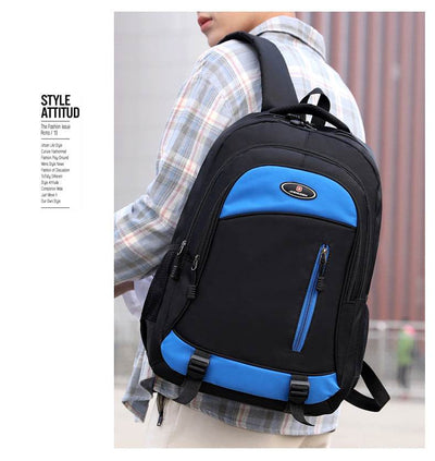 Middle School Student Backpack – Casual Travel & Business-Style Schoolbag - grabzbags.com