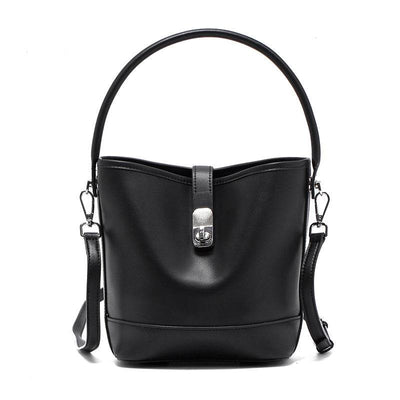 Women's Bucket Bag – High-Quality Cowhide Shoulder Handbag for Everyday Fashion - grabzbags.com