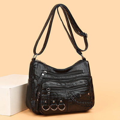 Women’s Fashion Casual Soft Leather Bag – Stylish & Comfortable Everyday Handbag - grabzbags.com