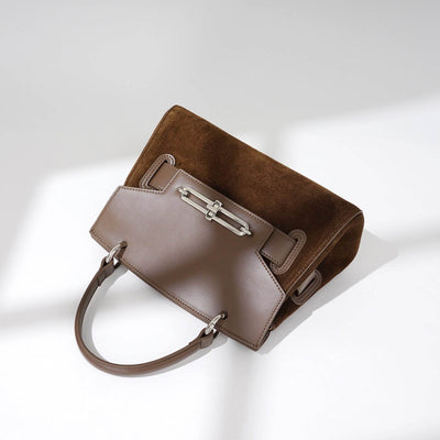 Women’s Fashion Genuine Leather Handbag – Elegant Everyday Shoulder Bag - grabzbags.com