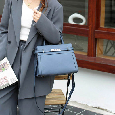 Premium Genuine Leather Small Square Shoulder Bag – All-Match Women’s Crossbody - grabzbags.com