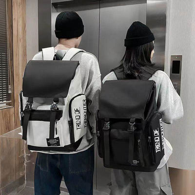 High School Student Backpack – Large Capacity Laptop Schoolbag for Teens - grabzbags.com