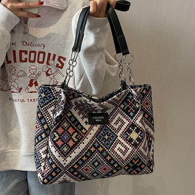 All-Match One-Shoulder Tote Bag – Stylish & Practical for School and Everyday Use - grabzbags.com