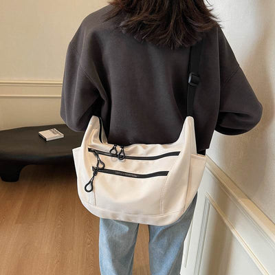 Women’s Lightweight Dumpling Shoulder Bag – Trendy Crossbody Purse - grabzbags.com