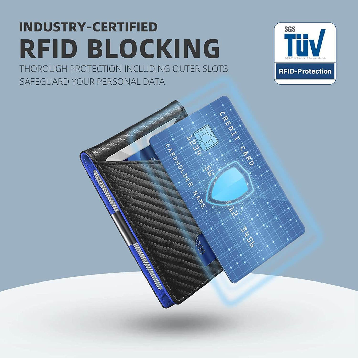 Men’s Anti-Theft Card Holder – Inner & Outer Leather RFID-Blocking Wallet - grabzbags.com