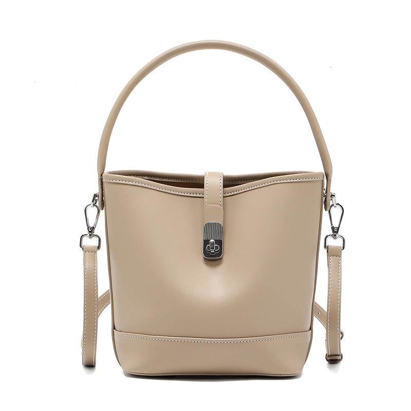 Women's Bucket Bag – High-Quality Cowhide Shoulder Handbag for Everyday Fashion - grabzbags.com
