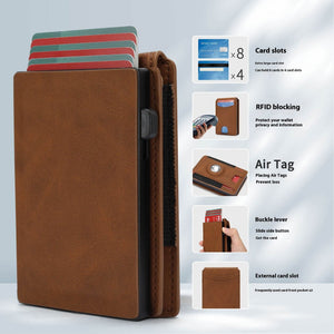Men’s High-End Card Holder – Slim & Stylish Minimalist Wallet - grabzbags.com