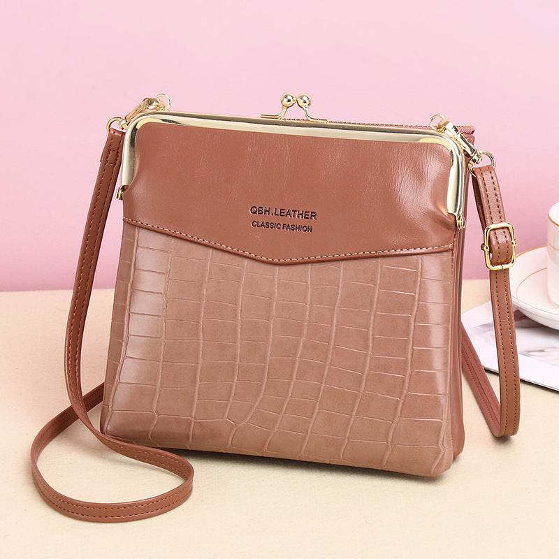Retro Women's Shoulder Messenger Bag – Vintage Crossbody Handbag with Adjustable Strap - grabzbags.com
