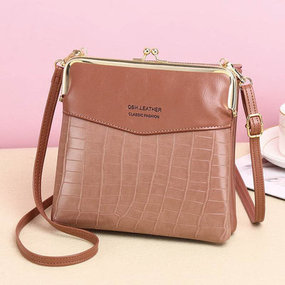 Retro Women's Shoulder Messenger Bag – Vintage Crossbody Handbag with Adjustable Strap - grabzbags.com