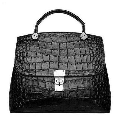 Women’s Genuine Cattlehide Leather Handbag – First Layer Fashion Tote - grabzbags.com