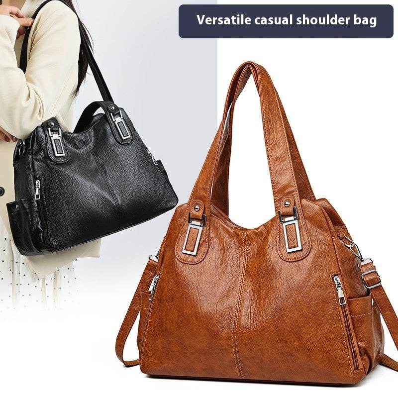 2025 New Women’s Large Tote Bag – European & American Style Portable Handbag - grabzbags.com