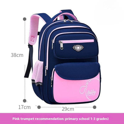 Large Capacity Burden-Reducing Schoolbag – Lightweight Backpack Primary School Students - grabzbags.com