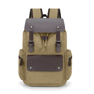 Retro Canvas Drawstring Backpack – Unique & Stylish Casual Bag - grabzbags.com
