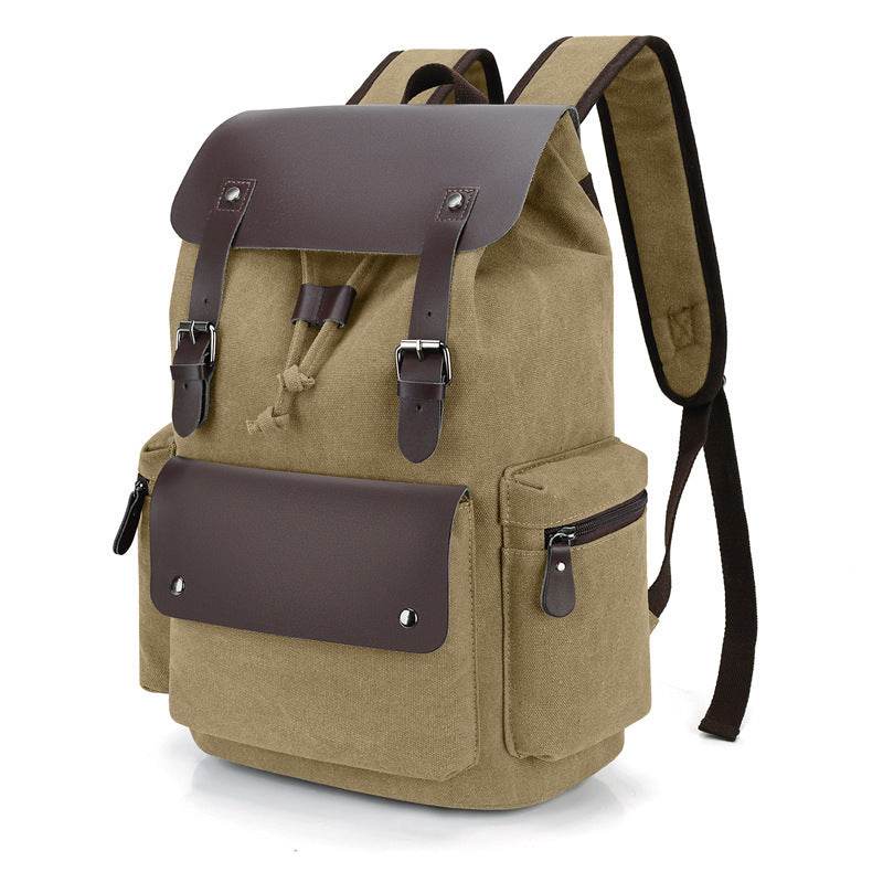 Retro Canvas Drawstring Backpack – Unique & Stylish Casual Bag - grabzbags.com