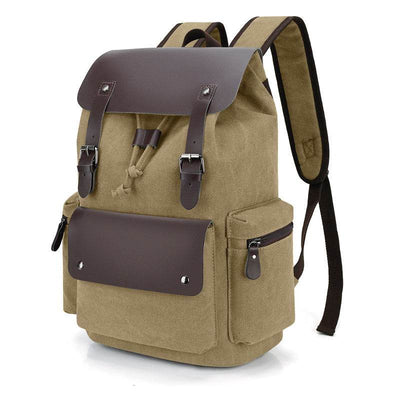 Retro Canvas Drawstring Backpack – Unique & Stylish Casual Bag - grabzbags.com