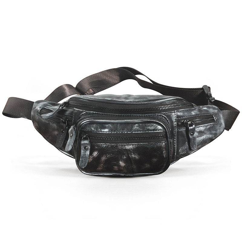 Retro Leather Shoulder Messenger Bag – Large-Capacity Crossbody Satchel for Men - grabzbags.com