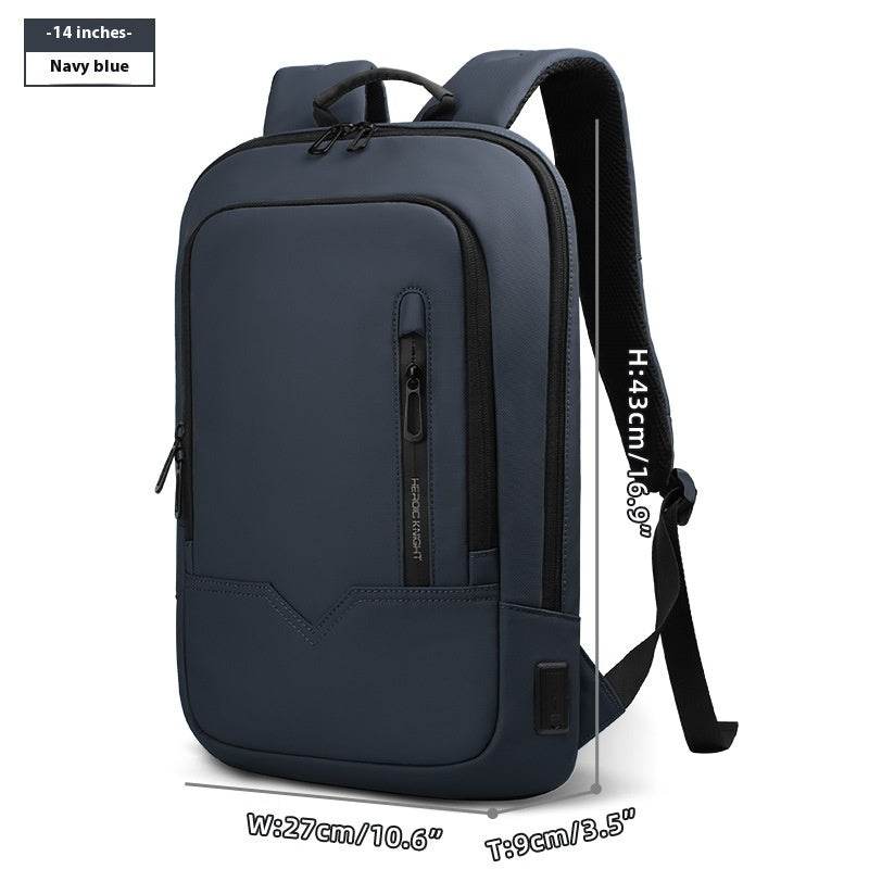 Lightweight Small Laptop Backpack – Compact Commuter Computer Bag for Daily Use - grabzbags.com