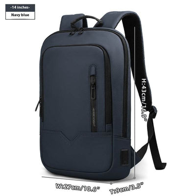 Lightweight Small Laptop Backpack – Compact Commuter Computer Bag for Daily Use - grabzbags.com