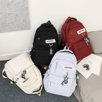 Student Large Capacity Backpack – Simple & Lightweight Travel School Bag - grabzbags.com