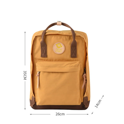 New Style Unisex Backpack – Japanese & Korean Fashion Laptop Bag, Water-Repellent Polyester Backpack with 15-Inch Compartment