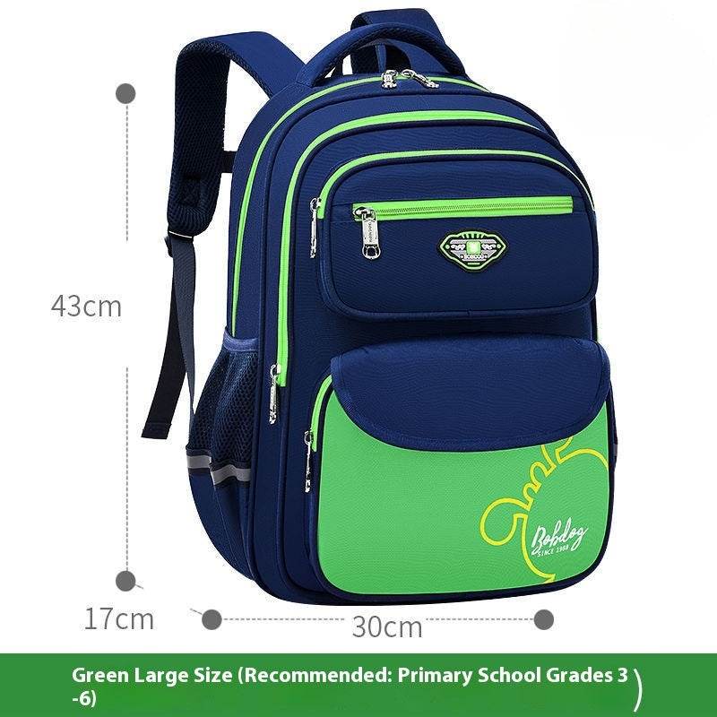 Large Capacity Burden-Reducing Schoolbag – Lightweight Backpack Primary School Students - grabzbags.com