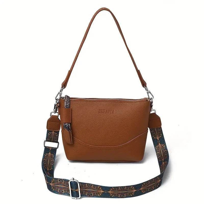 Women’s Ethnic Embroidered Crossbody Bag – Large Capacity, Stylish & Durable - grabzbags.com