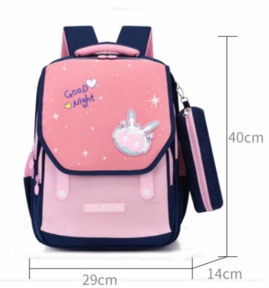 Cute Kids School Backpack – Lightweight Nylon Bag for Boys & Girls