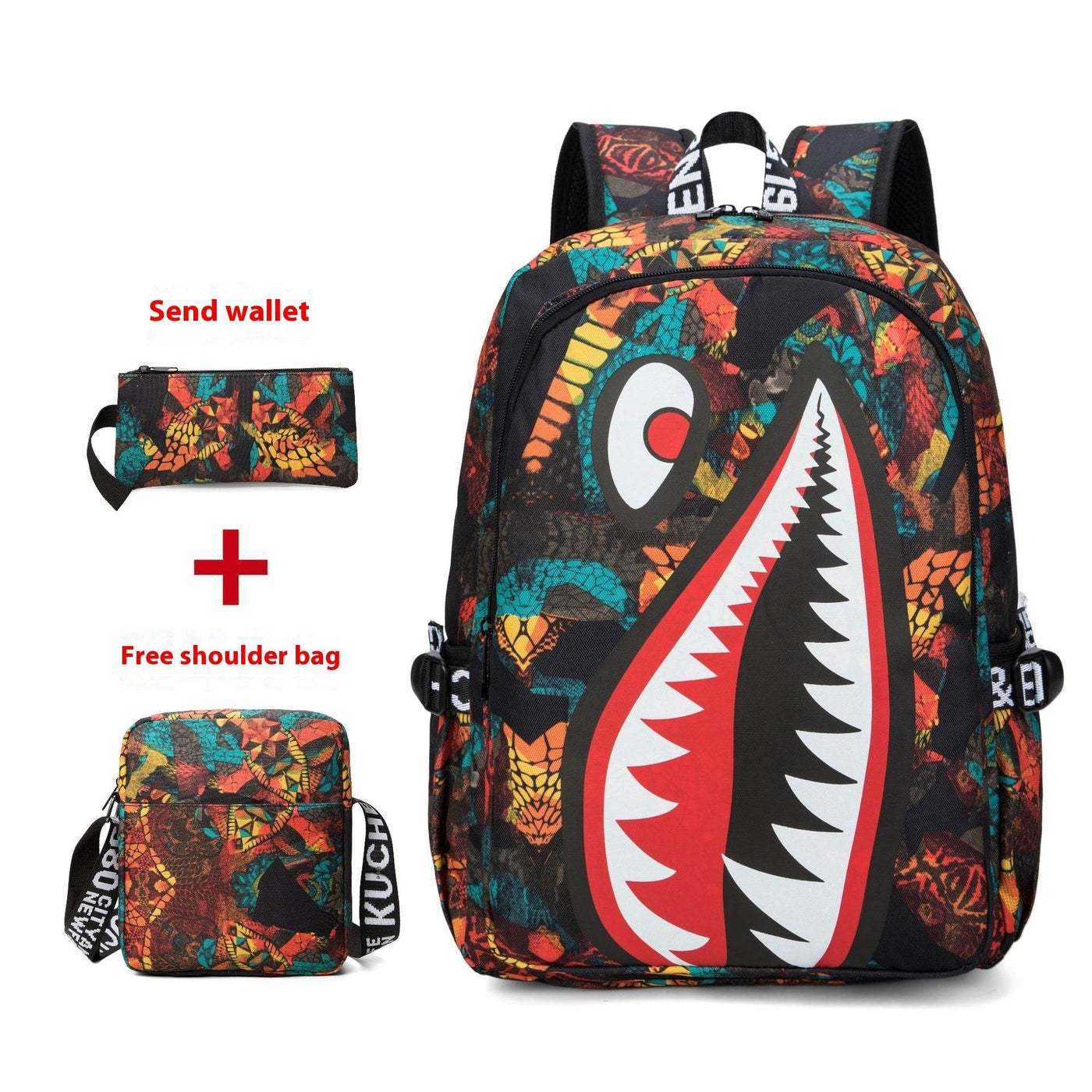 Personalized Pattern Lightweight Backpack – Casual & Simple Printed Bag for Everyday Use - grabzbags.com