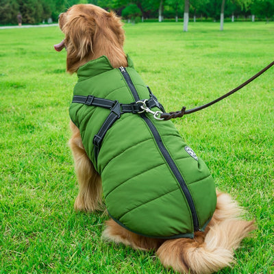 Waterproof Dog Coat – Warm Winter Dog Jacket with Adjustable Fit