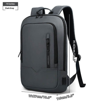 Lightweight Small Laptop Backpack – Compact Commuter Computer Bag for Daily Use - grabzbags.com