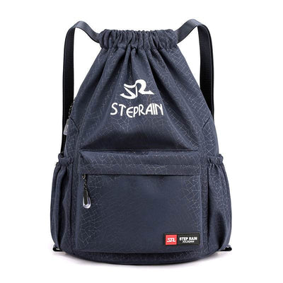 Solid Color Lightweight Drawstring Backpack – Simple Double-Shoulder Design - grabzbags.com