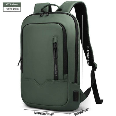 Lightweight Small Laptop Backpack – Compact Commuter Computer Bag for Daily Use - grabzbags.com
