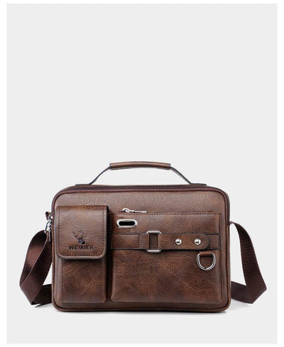 Men’s Business Portable One-Shoulder Messenger Bag – Lightweight Professional Crossbody - grabzbags.com