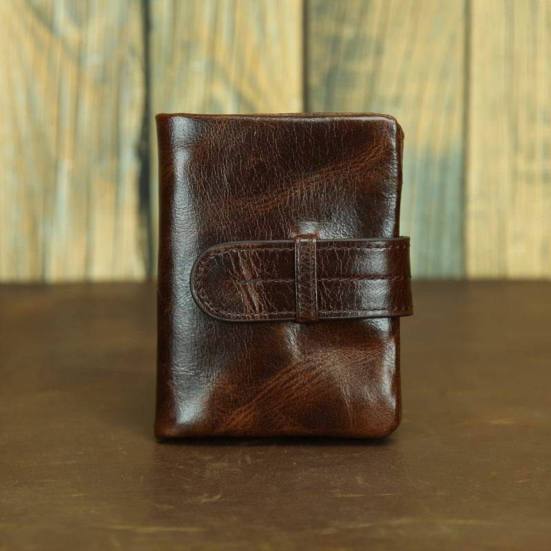Elegant Women’s Leather Wallet – Genuine Leather with Multiple Card Compartments - grabzbags.com