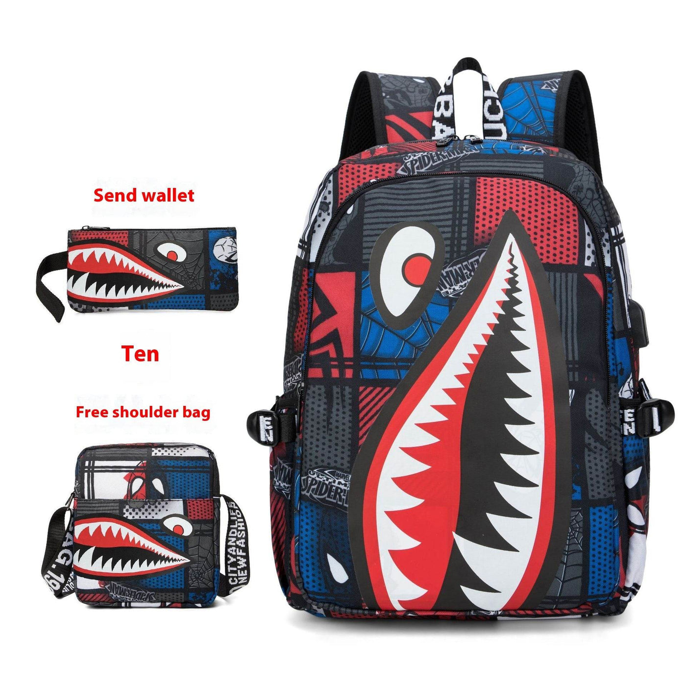 Personalized Pattern Lightweight Backpack – Casual & Simple Printed Bag for Everyday Use - grabzbags.com