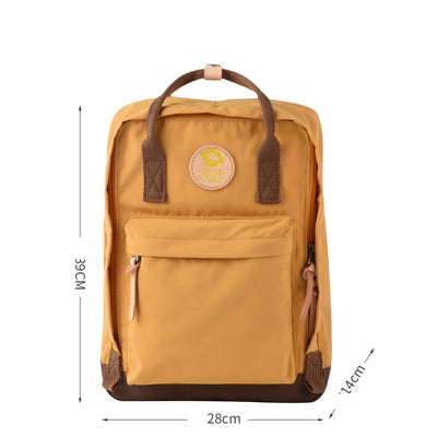 New Style Unisex Backpack – Japanese & Korean Fashion Laptop Bag, Water-Repellent Polyester Backpack with 15-Inch Compartment